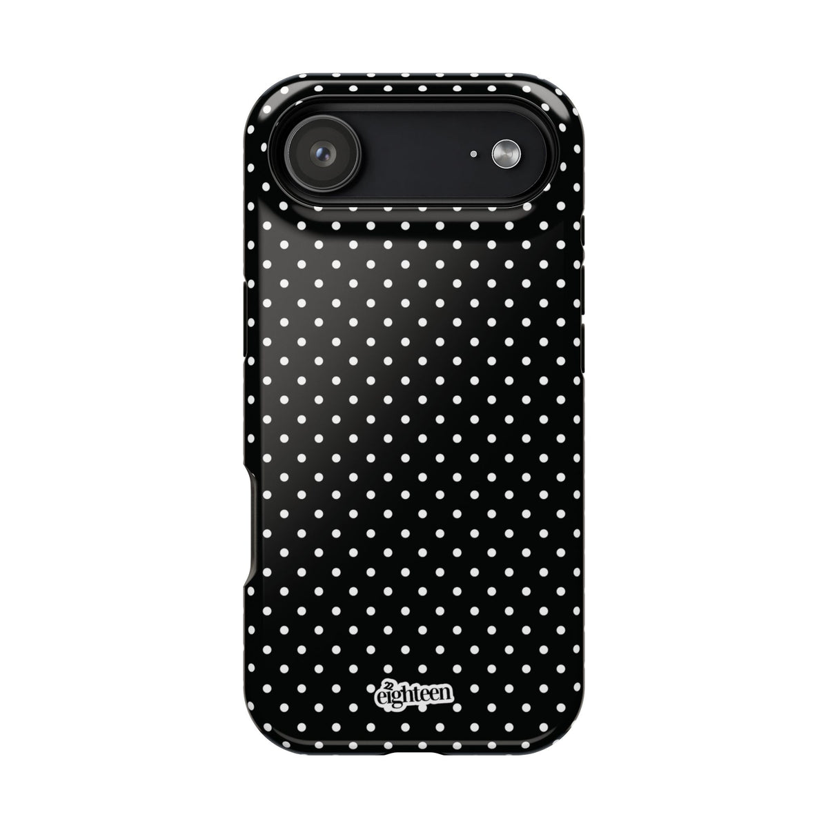 Black Dotty MagSafe Phone Case