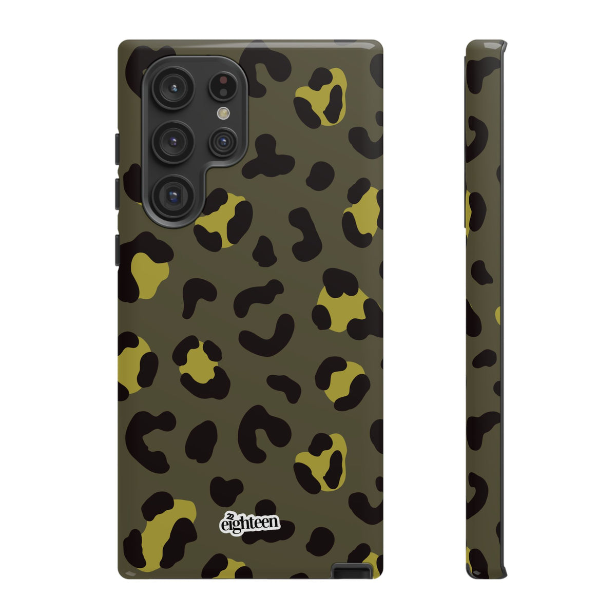 Wild Cat: Olive Twist Phone Case