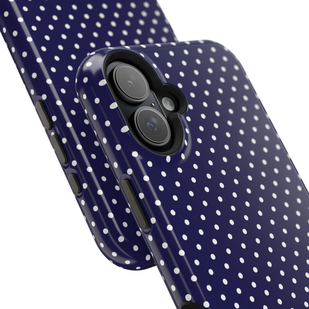Deep Blue Dotty MagSafe Phone Case