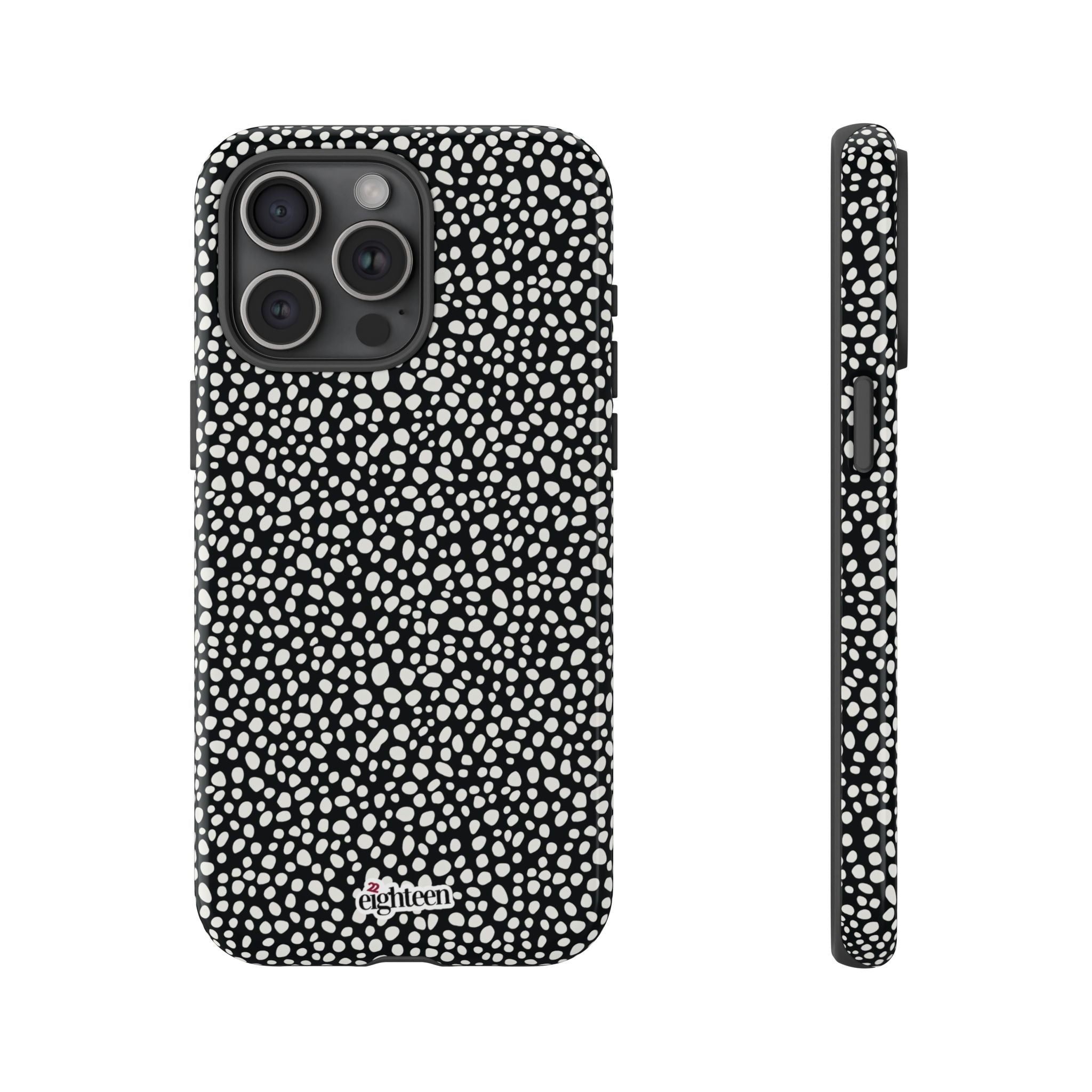 White Noise Tough Phone Case