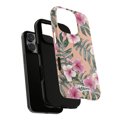 Hibiscus Haze Tough Phone Case
