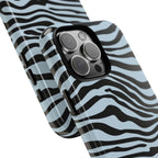 Blue Saharan Stripe Tough Phone Case