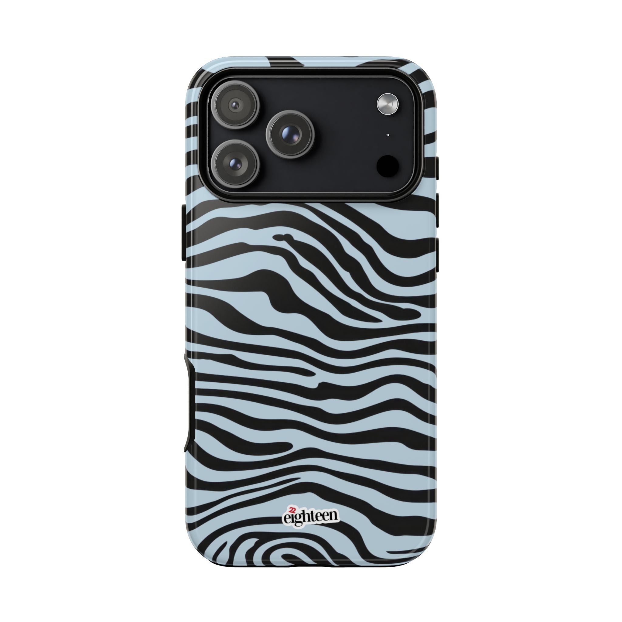 Blue Saharan Stripe Tough Phone Case