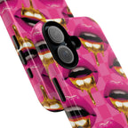 Pink Ms Pouty Tough Phone Case