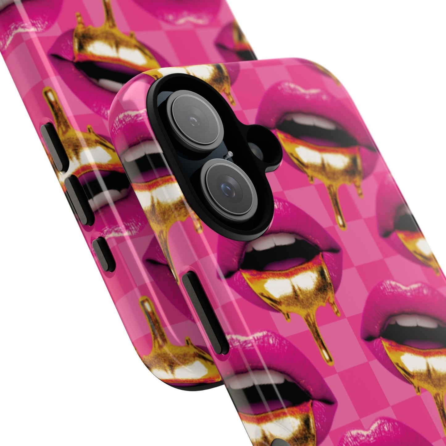 Pink Ms Pouty Tough Phone Case