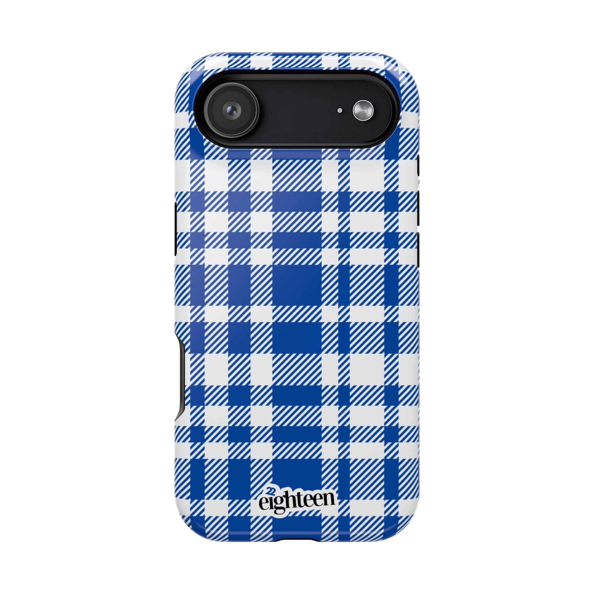 Royal Blue & White Interlude MagSafe Tough Case