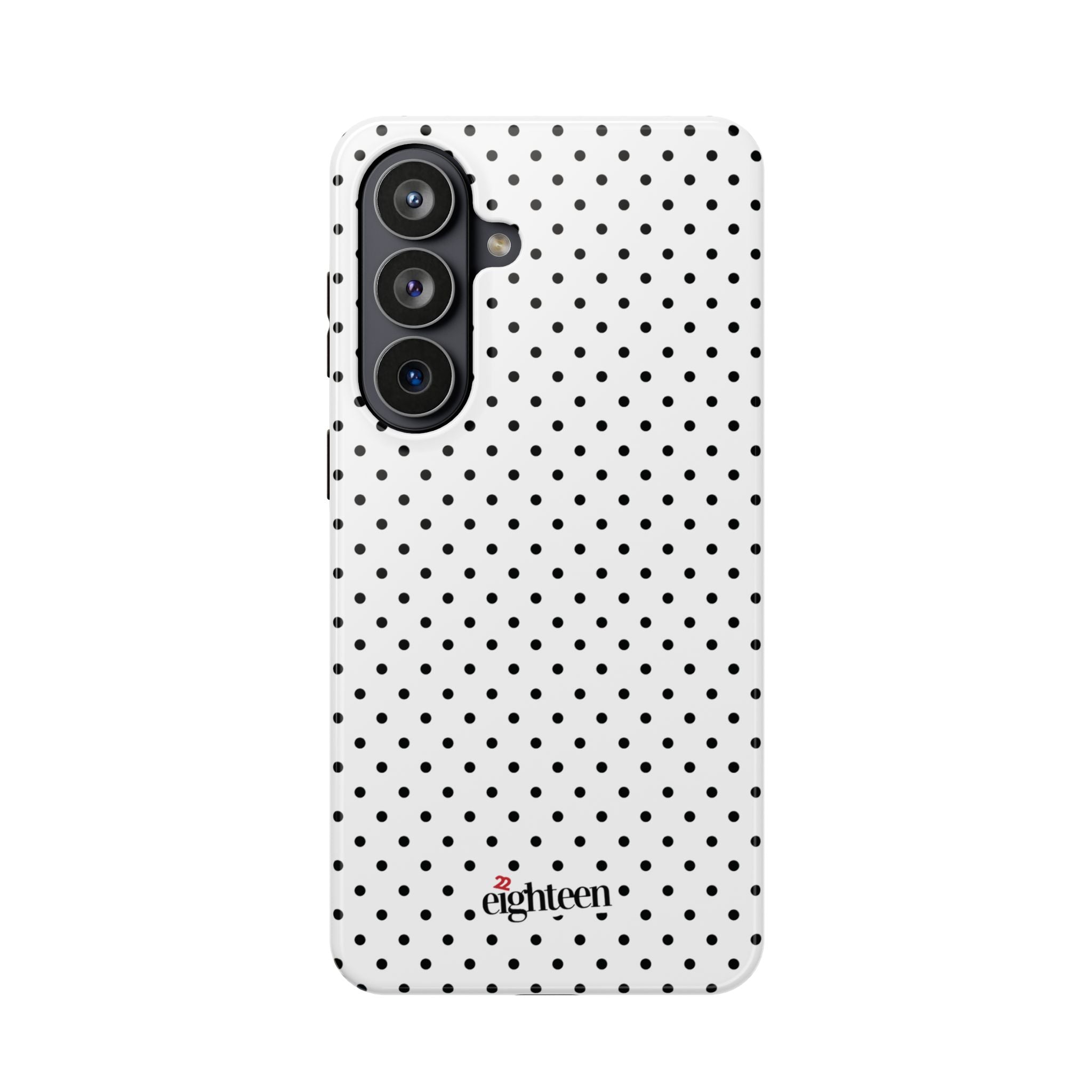 White Dotty MagSafe Phone Case