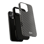 Charcoal Dotty Phone Case