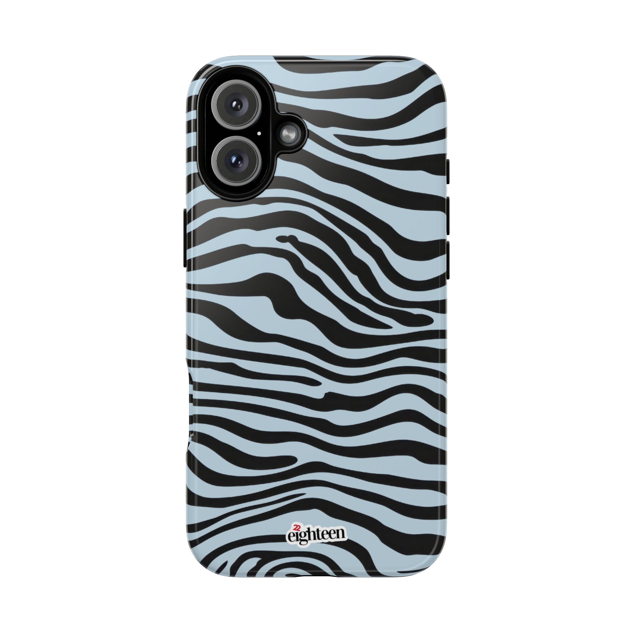 Blue Saharan Stripe Tough Phone Case