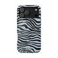 Blue Saharan Stripe MagSafe Phone Case