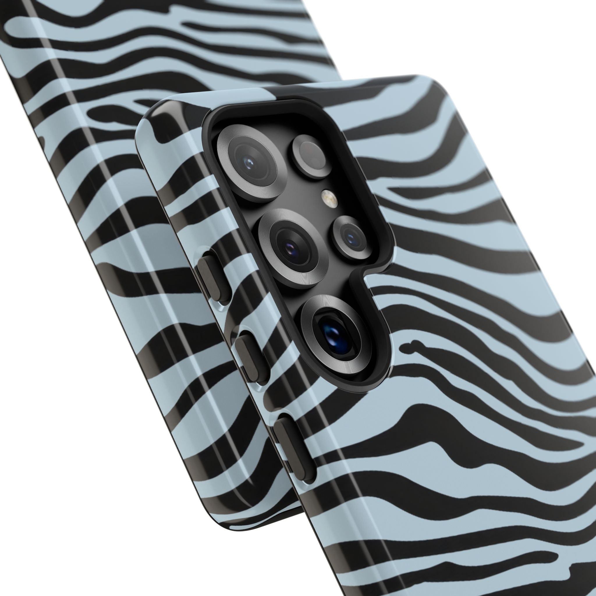 Blue Saharan Stripe Tough Phone Case