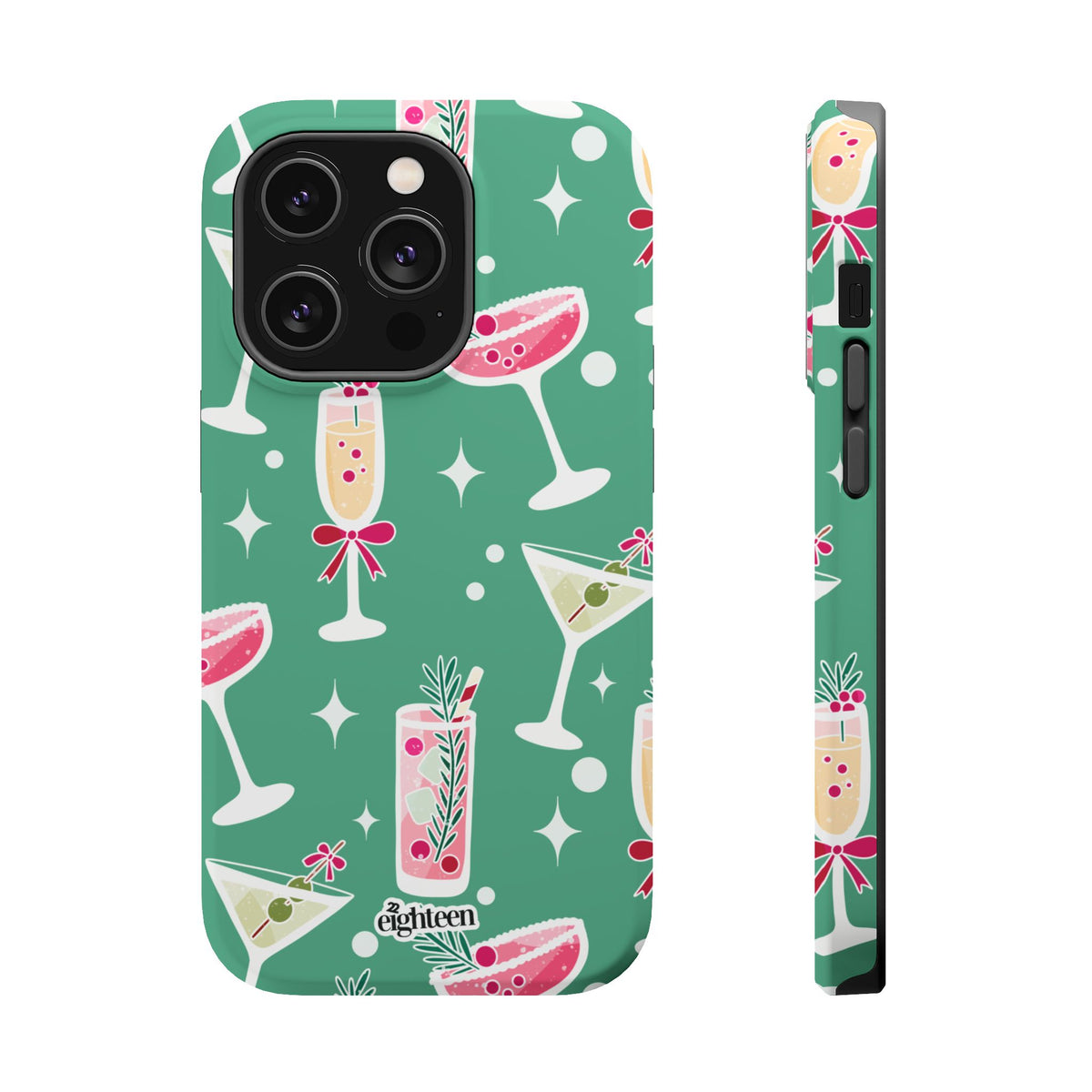 Mistletoe Martini MagSafe Phone Case
