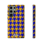 Royal Blue & Gold Staccato Phone Case