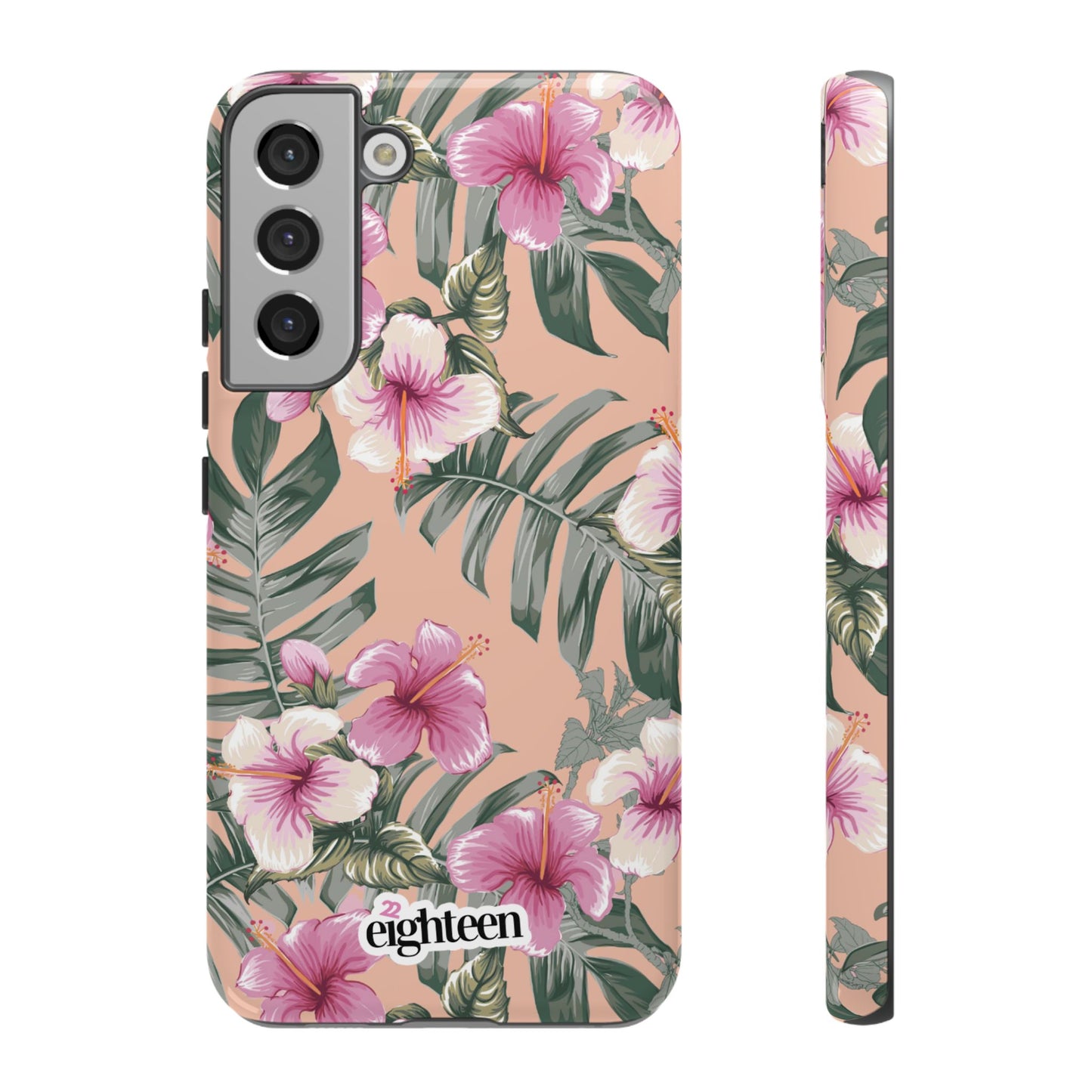 Hibiscus Haze Tough Phone Case