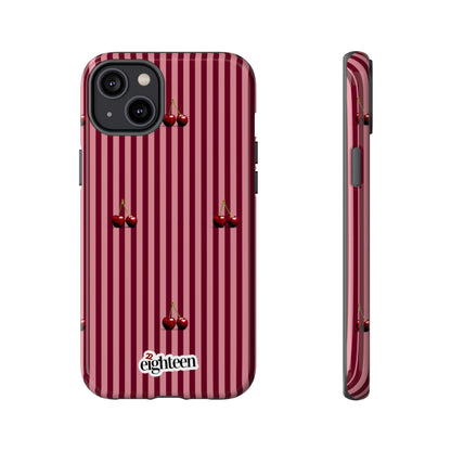 Dark Cherry Tough Phone Case
