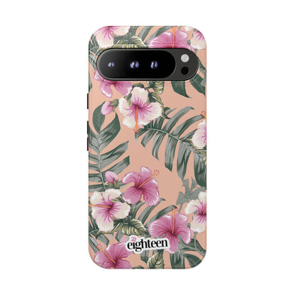 Hibiscus Haze Tough Phone Case