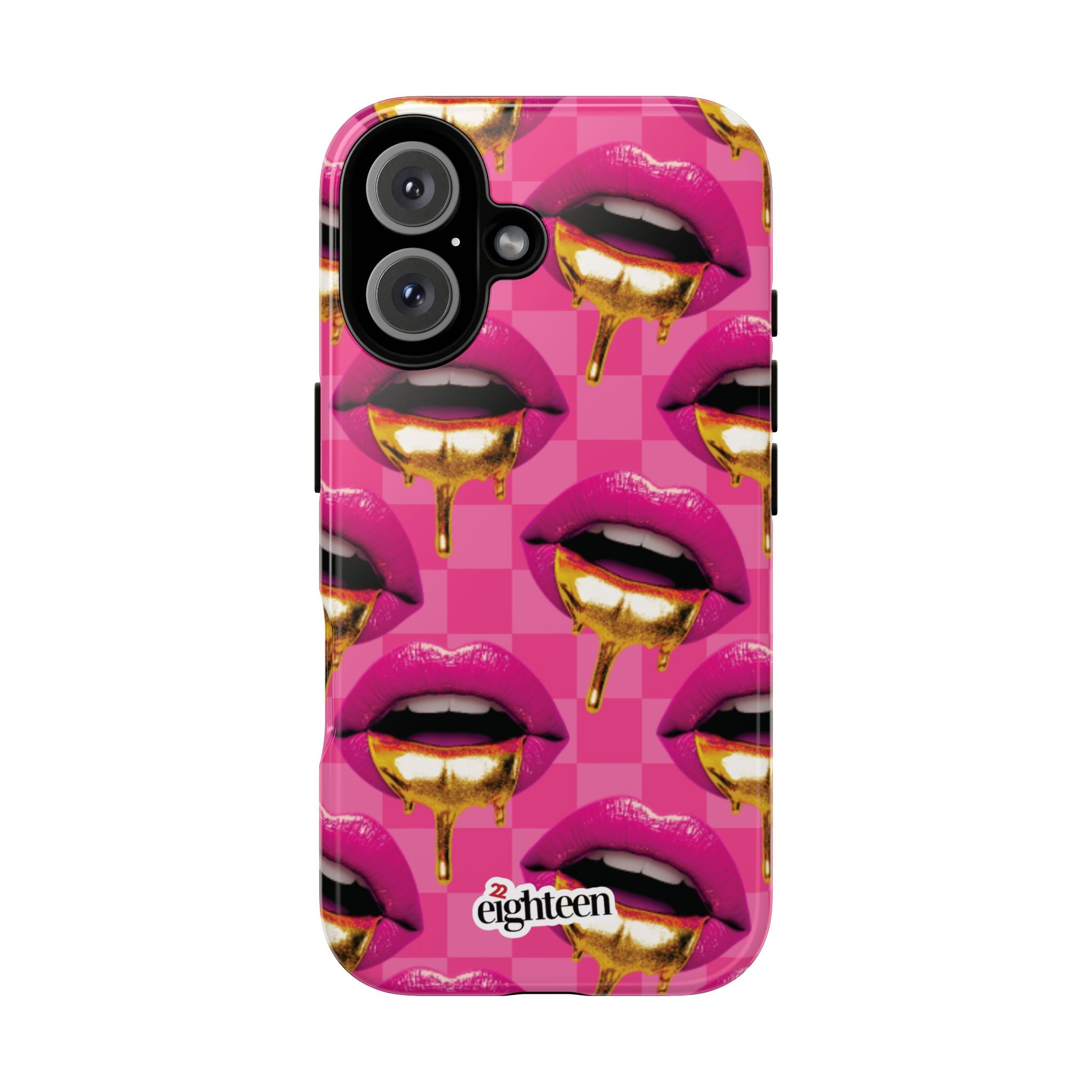 Pink Ms Pouty Tough Phone Case