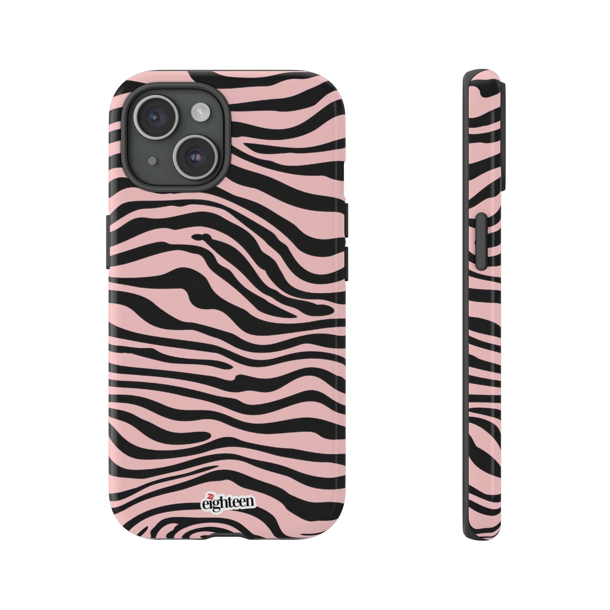 Pink Saharan Stripe Tough Phone Case