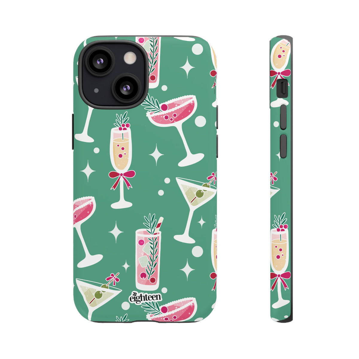Mistletoe Martini Phone Case