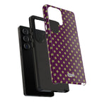 Deep Burgundy & Acacia Dot Theory Phone Case