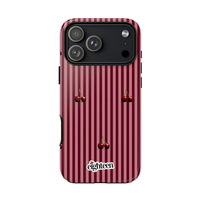 Dark Cherry Tough Phone Case