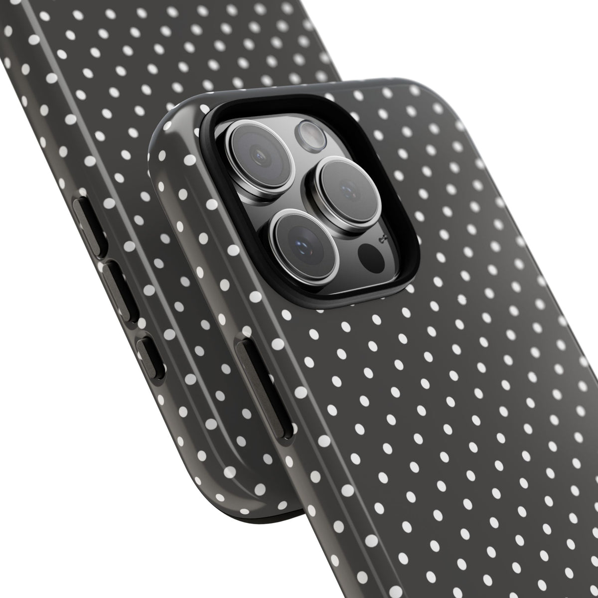 Charcoal Dotty Phone Case
