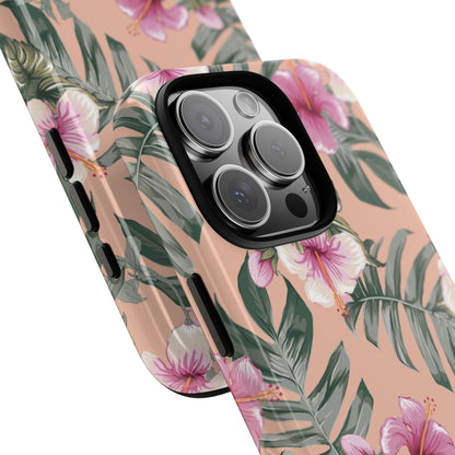 Hibiscus Haze Tough Phone Case