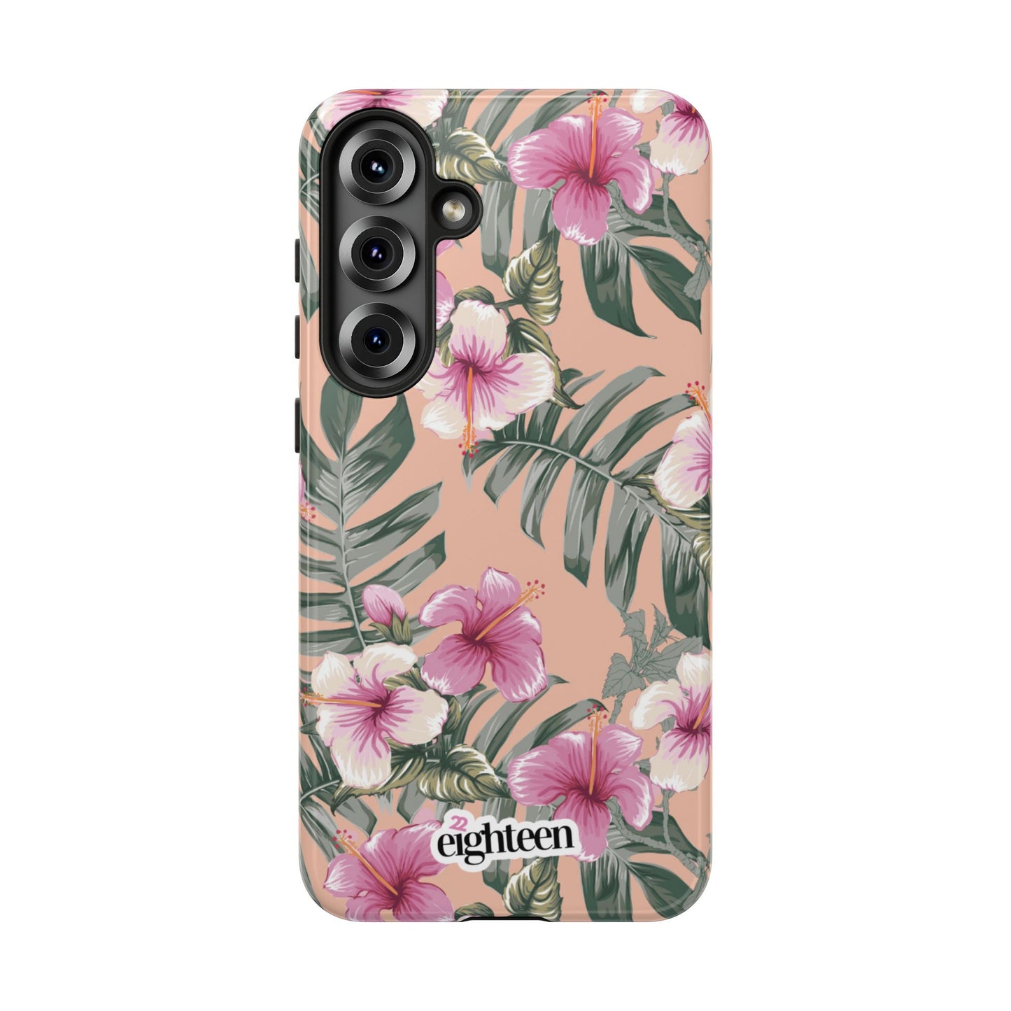 Hibiscus Haze Tough Phone Case