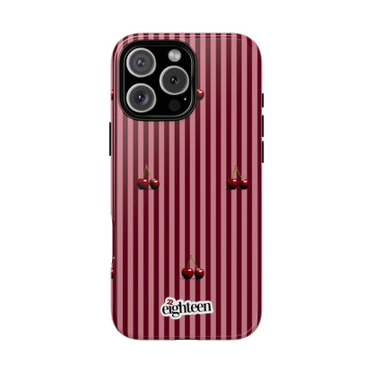 Dark Cherry Tough Phone Case