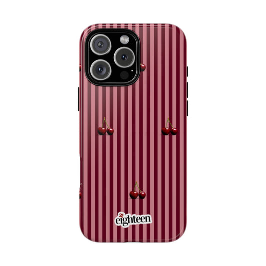 Dark Cherry Tough Phone Case