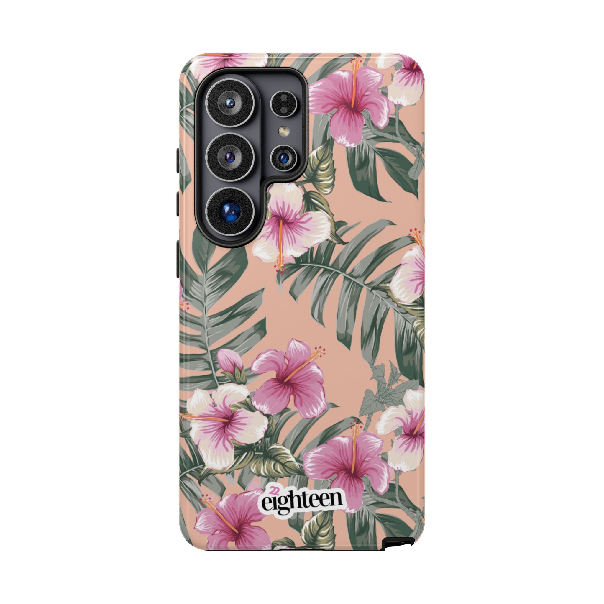 Hibiscus Haze Tough Phone Case