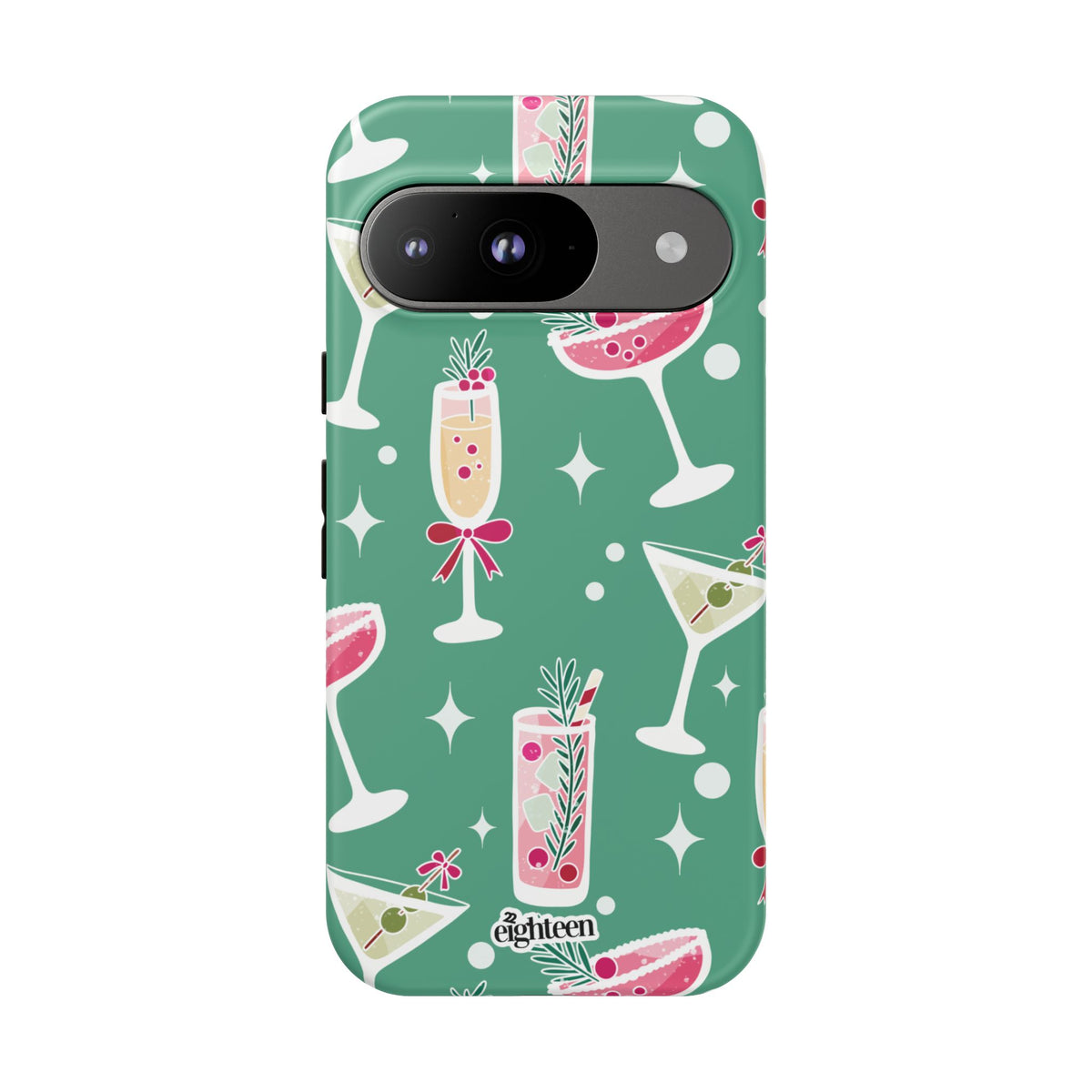 Mistletoe Martini Phone Case