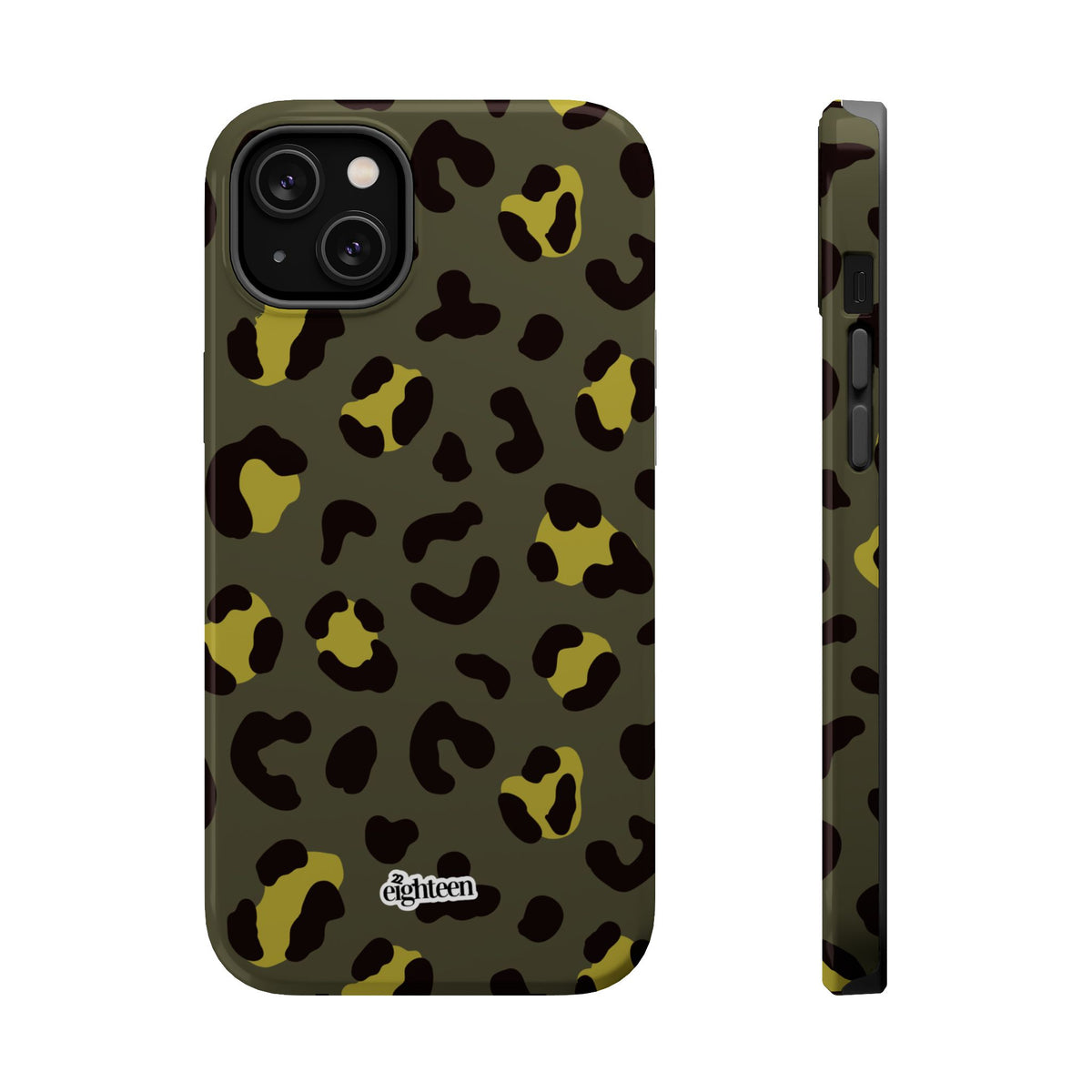 Wild Cat: Olive Twist MagSafe Phone Case