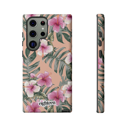 Hibiscus Haze Tough Phone Case