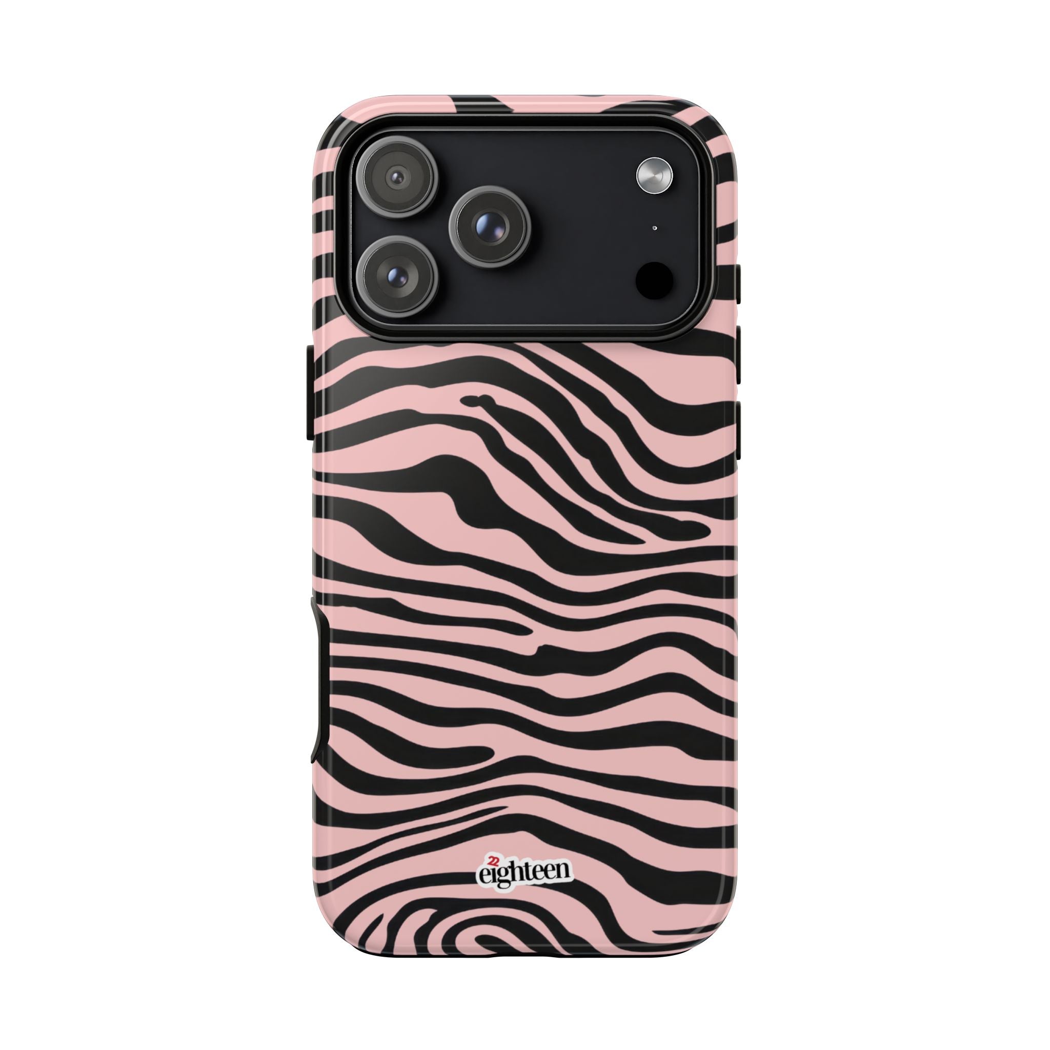 Pink Saharan Stripe Tough Phone Case