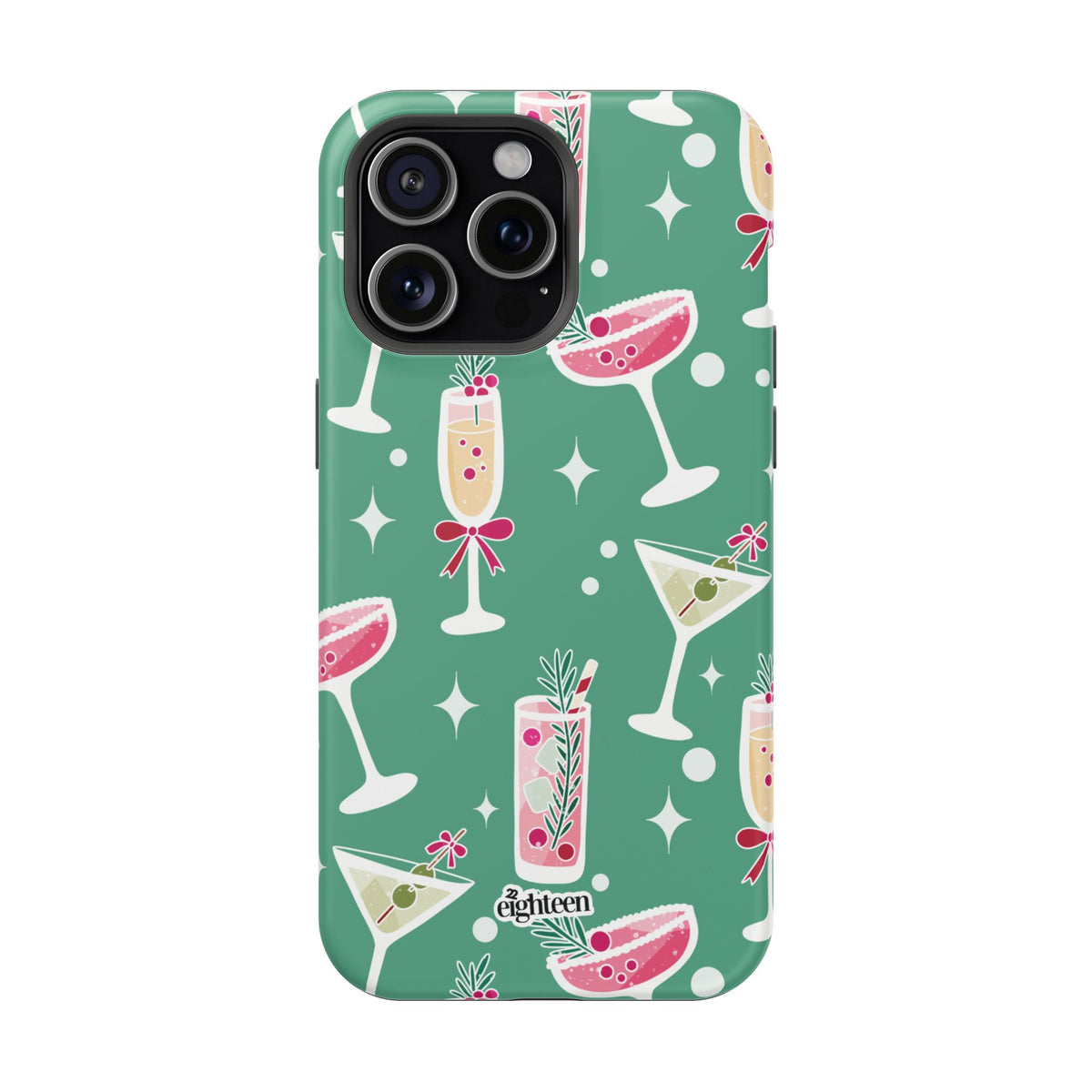 Mistletoe Martini MagSafe Phone Case