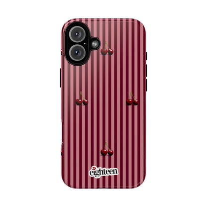 Dark Cherry Tough Phone Case
