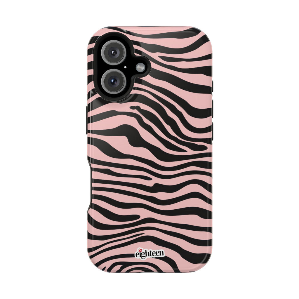 Pink Saharan Stripe MagSafe Tough Case
