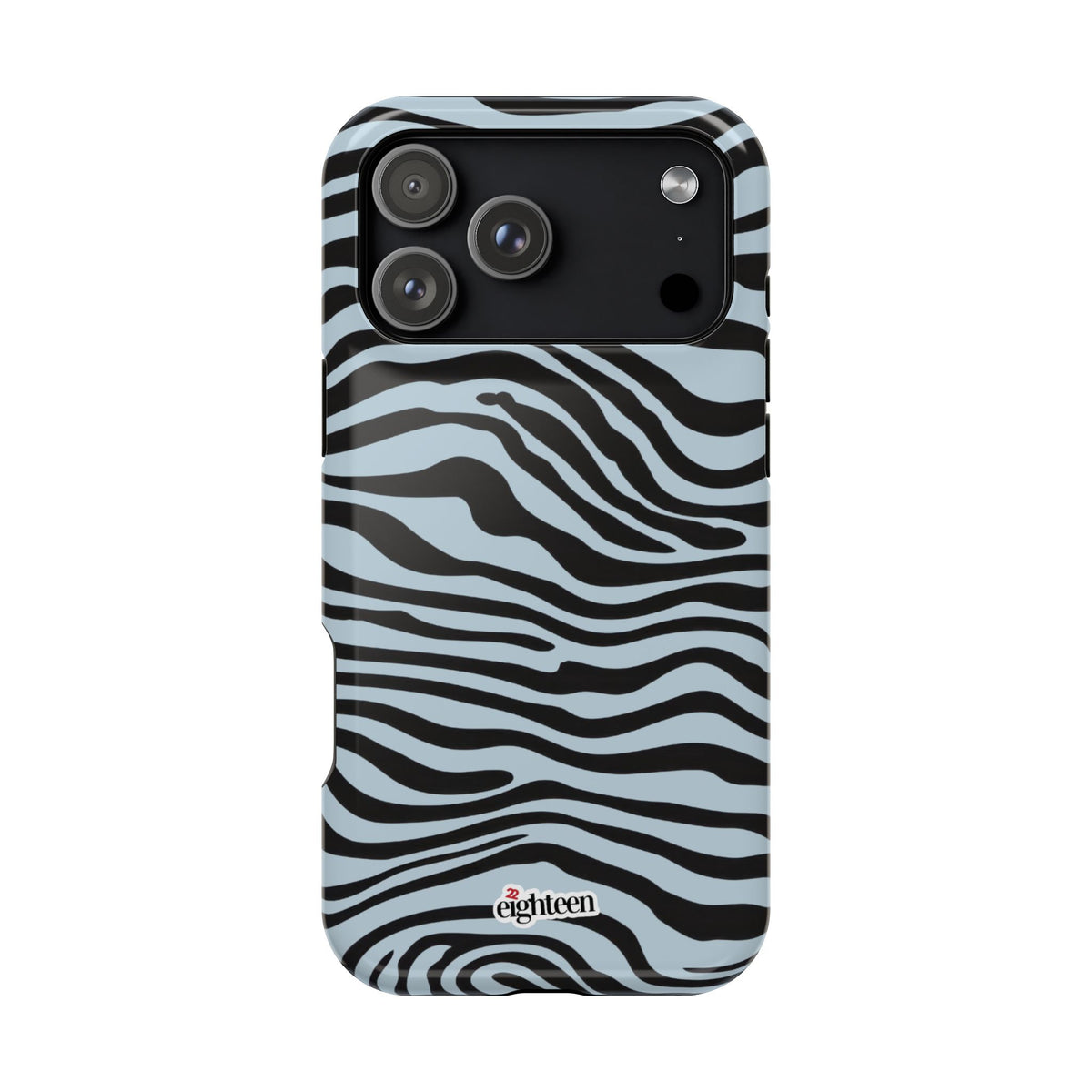 Blue Saharan Stripe MagSafe Phone Case