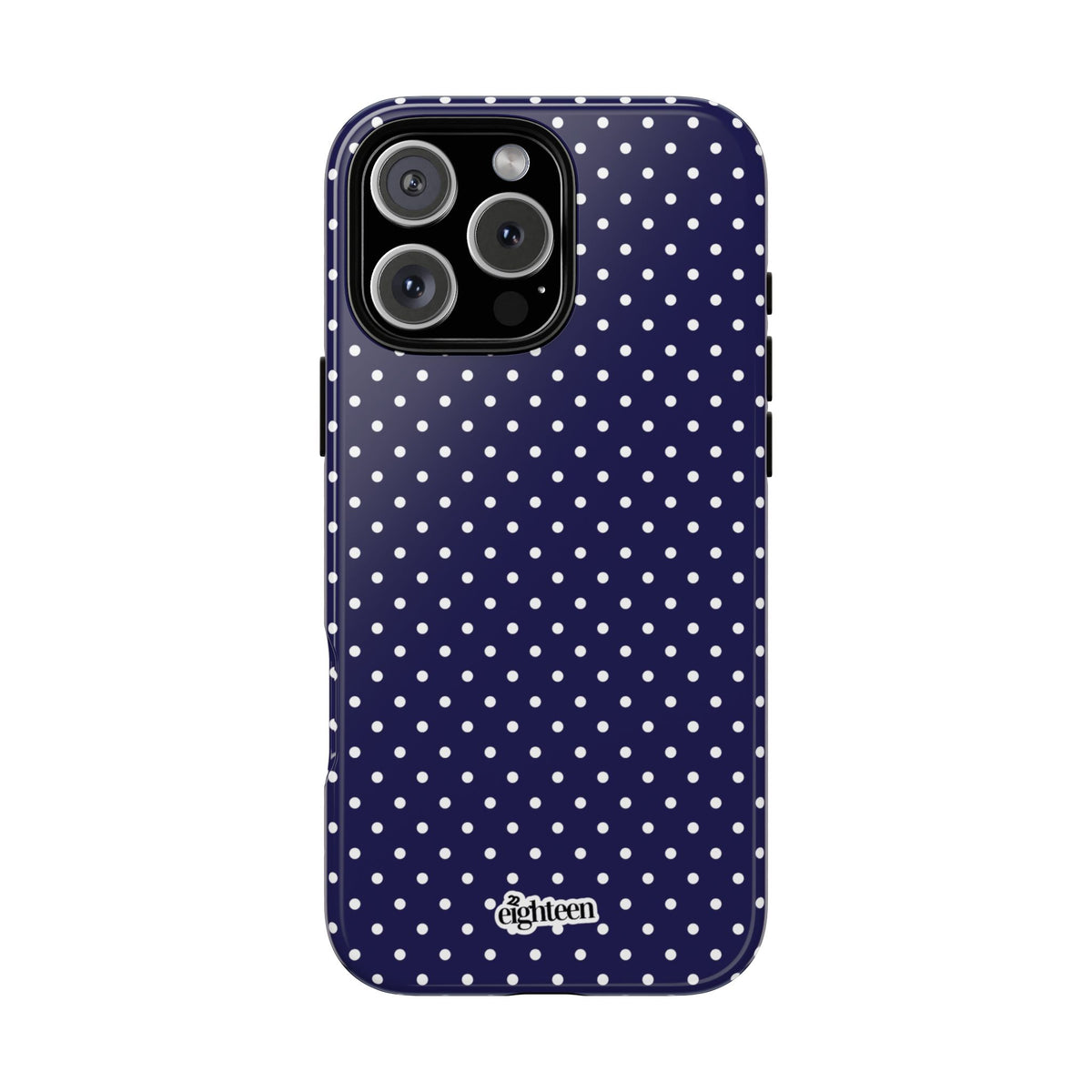 Deep Blue Dotty Phone Case