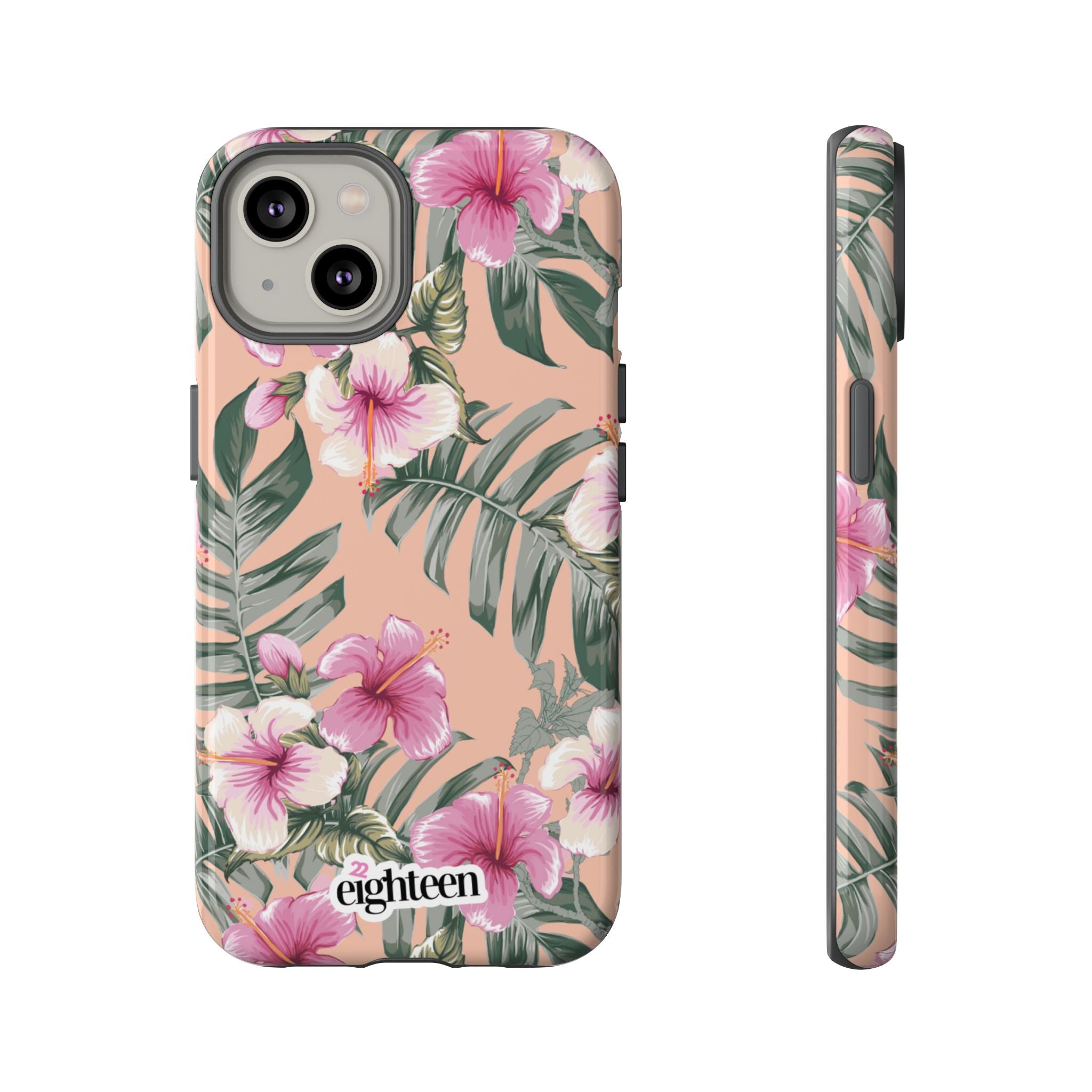 Hibiscus Haze Tough Phone Case