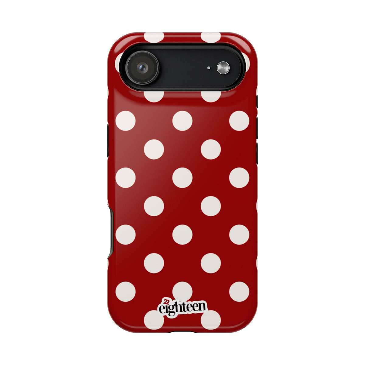 Crimson & Cream Dot Theory MagSafe Phone Case