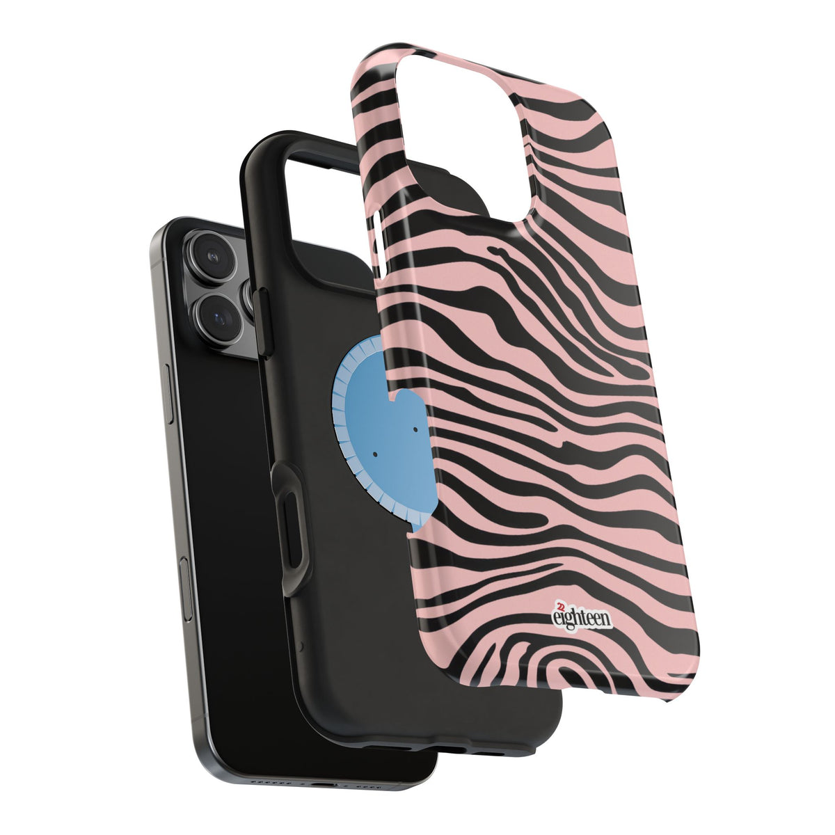 Pink Saharan Stripe MagSafe Phone Case
