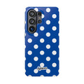 Royal Blue & White Dot Theory MagSafe Phone Case