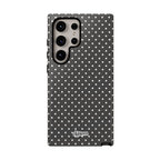 Charcoal Dotty Phone Case