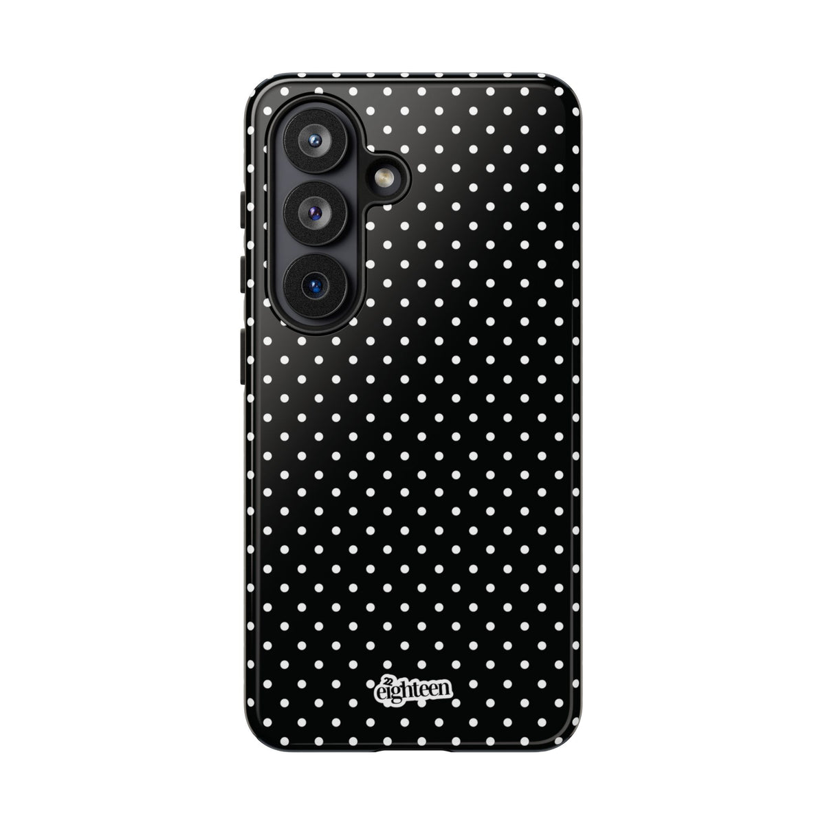 Black Dotty Phone Case