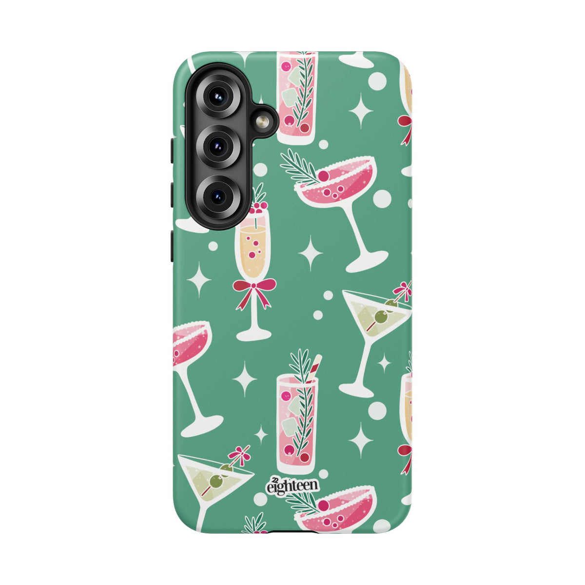 Mistletoe Martini Phone Case