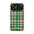 Pink Salmon & Apple Green Interlude MagSafe Phone Case