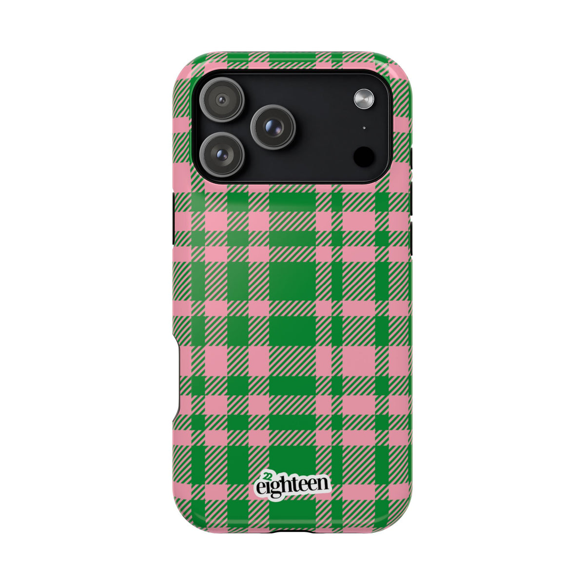 Pink Salmon & Apple Green Interlude MagSafe Phone Case