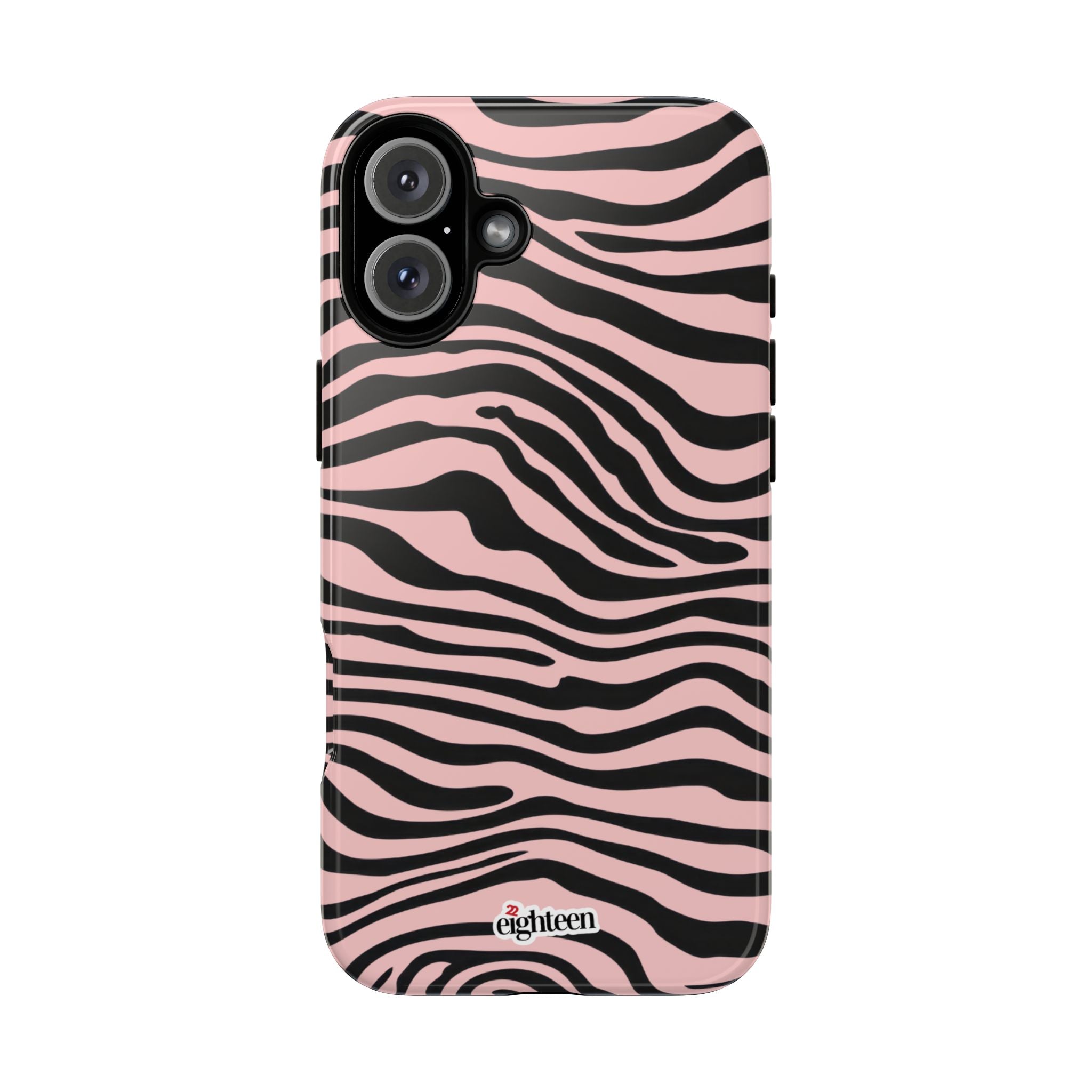 Pink Saharan Stripe Tough Phone Case